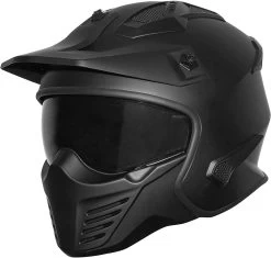 Germot Modularhelm GM 44 Jet Und Mit Combat StreetFight Jet Helm ECE 22.05 Inkl. 2 Visieren -Motorradbekleidungsgeschäft 00004410 3