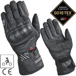 Held Gore-Tex Motorradhandschuhe MADOC MAX Leder Reflex Knöchel- Handballenschutz Mit CE