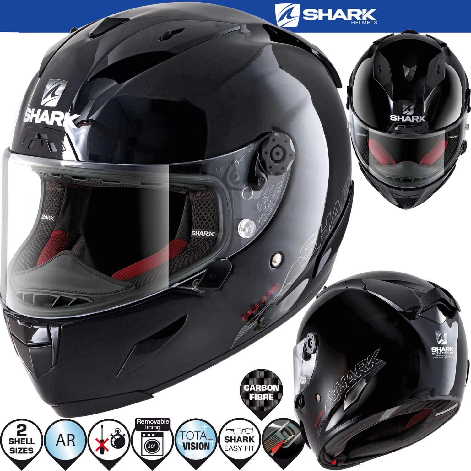 Shark Sport-Integralhelm RACE-R PRO Racinghelm 12 Shark Sport-Integralhelm RACE-R PRO Racinghelm – Bild 10
