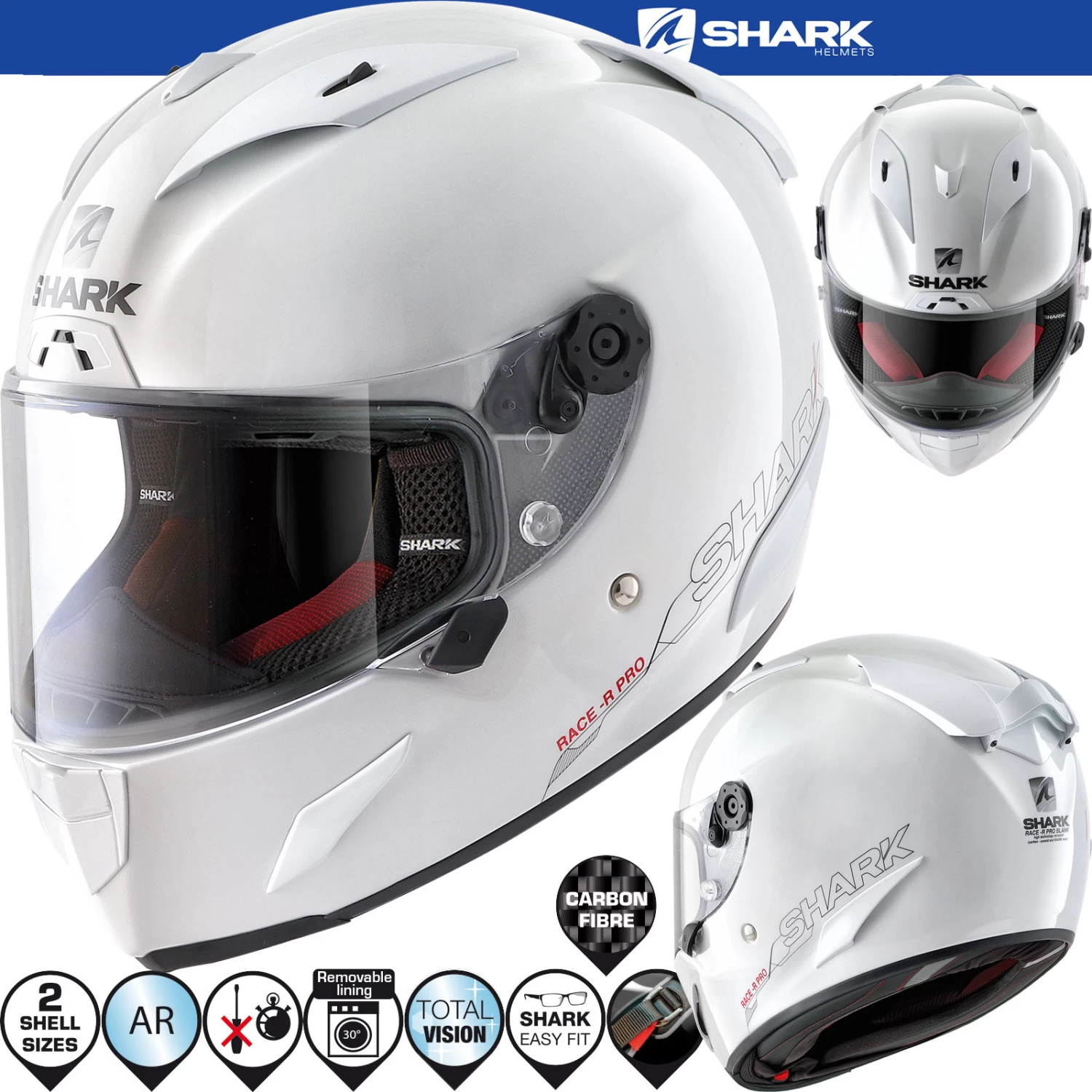 Shark Sport-Integralhelm RACE-R PRO Racinghelm 20 Shark Sport-Integralhelm RACE-R PRO Racinghelm – Bild 18