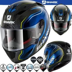 Shark Integralhelm RACE-R PRO CARBON Sport-Motorradhelm -Motorradbekleidungsgeschäft 0 racerpro carbon replica guintoli dby haupt he8664
