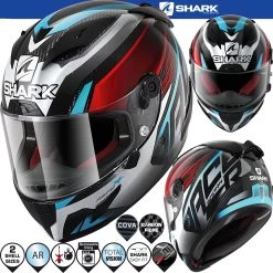 Shark Integralhelm RACE-R PRO CARBON Sport-Motorradhelm -Motorradbekleidungsgeschäft 0 racerprocarbon aspy drb haupt he8661