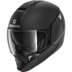 Shark Modularhelm EVOJET Mit Sonnenblende Und Doppelzulassung Als Jet- Und Integralhelm -Motorradbekleidungsgeschäft 1 evojet blank mat kma 34lfront he8801 1