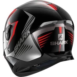 Shark Integralhelm SKWAL 2.2 Mit Sonnenblende Max Vision Pinlock Und LED -Motorradbekleidungsgeschäft 2 skwal2 hallder kra 34back he4962