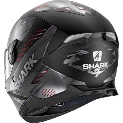 Shark Integralhelm SKWAL 2.2 Mit Sonnenblende Max Vision Pinlock Und LED -Motorradbekleidungsgeschäft 2 skwal2 venger mat kar 34back he4961 1