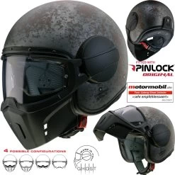 Caberg Jethelm GHOST Mit Pinlock Und Kinnteil 34 Caberg Jethelm GHOST Mit Pinlock Und Kinnteil -Motorradbekleidungsgeschäft 30040091 haupt 6