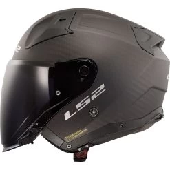 LS2 OF603 Infinity II 2 Carbon Jethelm Mit Langem Visier ECE 22.06 Mit Pinlock -Motorradbekleidungsgeschäft 366035098 of603 infinity ii carbon solid matt 5