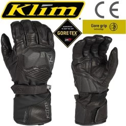 Klim Gore-Tex Motorradhandschuhe BADLANDS GTX LONG Mit Gore-Grip Und 3M