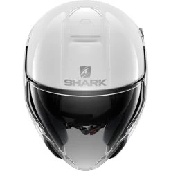 Shark Jethelm CITYCRUISER Ultraprotektor-Jet Mit Sonnenblende Und Langem Visier -Motorradbekleidungsgeschäft 3 citycruiser blank whu front he1920