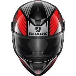 Shark Integralhelm SKWAL 2.2 Mit Sonnenblende Max Vision Pinlock Und LED -Motorradbekleidungsgeschäft 3 skwal2 hallder kra front he4962
