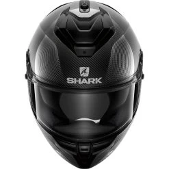 Shark Sport-Integralhelm SPARTAN GT CARBON Mit Sonnenblende Und Max Vision Pinlock -Motorradbekleidungsgeschäft 3 spartan gt carbon blank dad front he7002 1