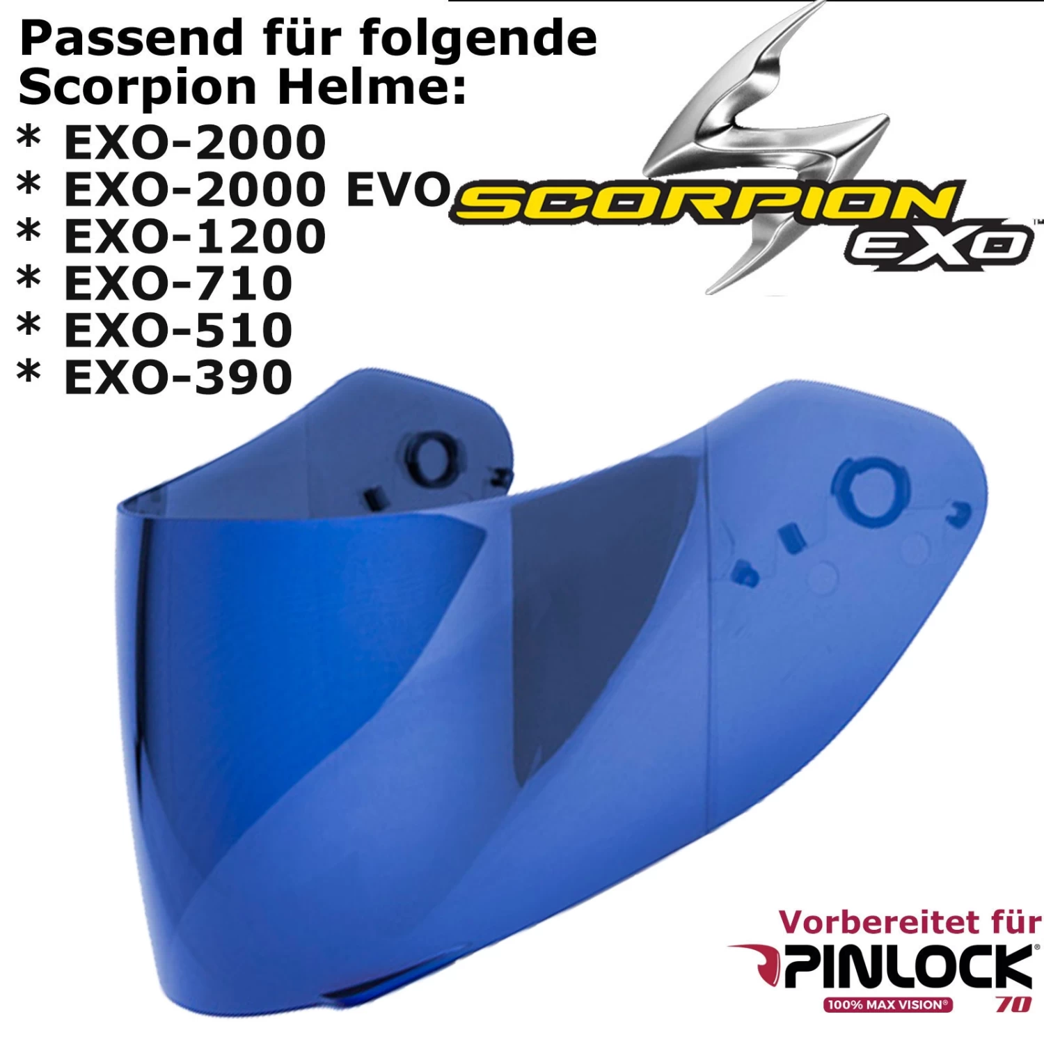 Scorpion 3D Visier KDF14-3 Für EXO 2000 / 2000 EVO / 1200 / 710 / 510 / 491 / 410 / 390 Vorbereitet Für Pinlock 14 Scorpion 3D Visier KDF14-3 Für EXO 2000 / 2000 EVO / 1200 / 710 / 510 / 491 / 410 / 390 Vorbereitet Für Pinlock – Bild 12