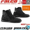 Falco Motorradschuhe CORTEZ 2 Leder Sneaker Wasserdicht Perforiert Mit D3O Protektoren -Motorradbekleidungsgeschäft 50508681 haupt