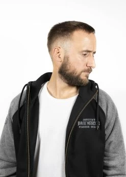 John Doe XTM HOODIE 2 COLOR Motorradjacke College-Hoodie AAA Mit Aramid CE