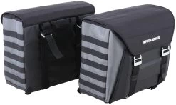 Hepco & Becker Seitenkoffer XTRAVEL BASIC Softtaschen Set 2 Stck Für Motorrad Inklusive Universal-Adapterplatten -Motorradbekleidungsgeschäft 640630 00 01 04 shop 2
