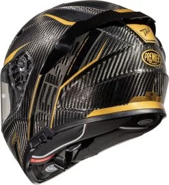 Premier® Premier Integralhelm DEVIL Carbon Aramid Mit Sonnenblende Und Pinlock Inklusive GRATIS Visier -Motorradbekleidungsgeschäft 647 22030a