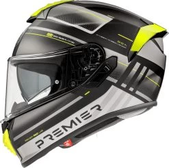 Premier® Premier Integralhelm EVOLUZIONE Carbon Mit Sonnenblende Und Pinlock -Motorradbekleidungsgeschäft 647 22045a