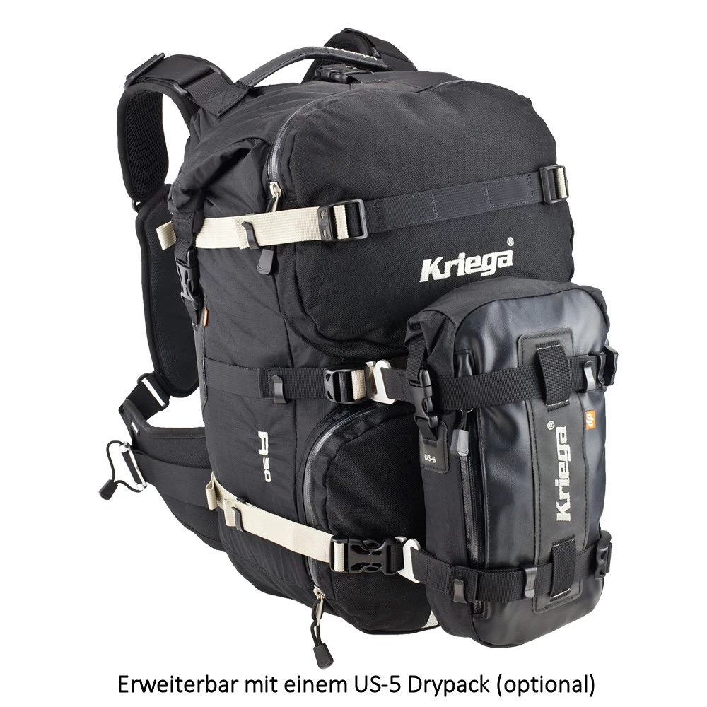 Kriega R30 Rucksack Schwarz Gr. 30 Liter 4 Kriega R30 Rucksack Schwarz Gr. 30 Liter – Bild 2