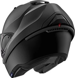 Shark Über-Klapphelm EVO-ES Modularhelm Mit Sonnenblende 28 Shark Über-Klapphelm EVO-ES Modularhelm Mit Sonnenblende -Motorradbekleidungsgeschäft 9 evo es blank mat kma 34back open he9802 1