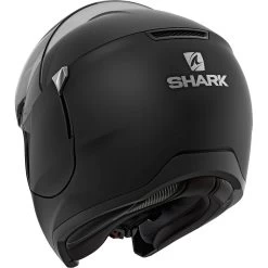 Shark Modularhelm EVOJET Mit Sonnenblende Und Doppelzulassung Als Jet- Und Integralhelm -Motorradbekleidungsgeschäft 9 evojet blank mat kma 34back open he8801