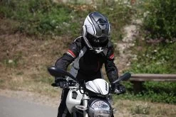 Modeka 2in1 Motorradjacke VIOLETTA LADY Für Damen Wasserdicht Humax-Membrane CE Mit YF-Protektoren -Motorradbekleidungsgeschäft a17 0098