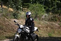 Modeka 2in1 Motorradhose VIOLETTA LADY Für Damen Wasserdicht Humax-Membrane CE Mit YF-Protektoren -Motorradbekleidungsgeschäft a17 0191 1