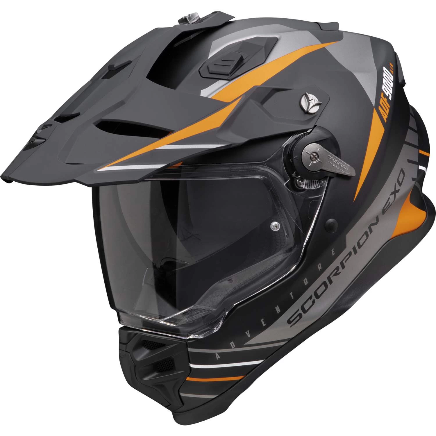 Scorpion Endurohelm ADF-9000 AIR Mit ECE 22.06 Und AirFit Inklusive Max Vision Pinlock Sonnenblende Und 2 Visieren 14 Scorpion Endurohelm ADF-9000 AIR Mit ECE 22.06 Und AirFit Inklusive Max Vision Pinlock Sonnenblende Und 2 Visieren – Bild 12