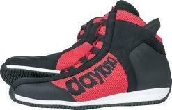 Daytona Motorradschuhe AC4 WD Leder-Textil Mix Mit Beidseitigem Knöchelschutz -Motorradbekleidungsgeschäft ac4 rot 2