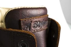 Stylmartin Motorradschuhe ACE Leder Stiefel Gefüttert Mit Protektoren -Motorradbekleidungsgeschäft ace braun 10