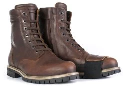 Stylmartin Motorradschuhe ACE Leder Stiefel Gefüttert Mit Protektoren -Motorradbekleidungsgeschäft ace braun 8