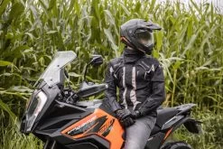Scorpion Klapphelm ADX-2 Mit Sonnenblende Und Max Vision Pinlock ECE 22.06 -Motorradbekleidungsgeschäft adx2 camino matblasilora l4