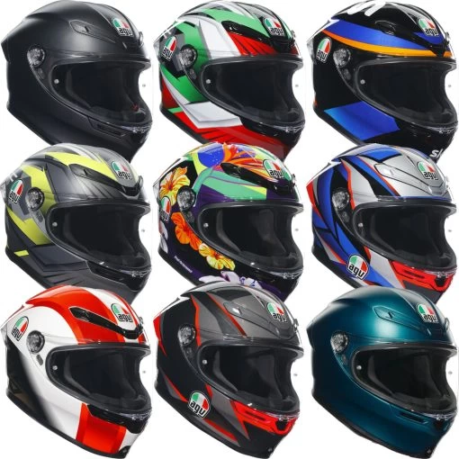 AGV Integralhelm K6 S ECE 22.06 Ultraleicht Mit Max Vision Pinlock -Motorradbekleidungsgeschäft agv k6s ece06 multi hauptbild all ohne