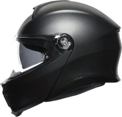 AGV Klapphelm TOURMODULAR Mit Max Vision Pinlock Und Sonnenblende ECE 22.06 -Motorradbekleidungsgeschäft agv tourmodular mono schwarz matt 4