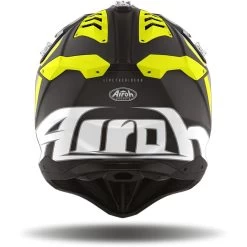 Airoh Aviator 3 ECE 22.06 Crosshelm Carbon HPC Mit Doppel-D Ring Und Helmschirm -Motorradbekleidungsgeschäft airoh aviator 3 glory yellow matt helmet 2