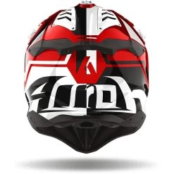 Airoh Aviator 3 ECE 22.06 Crosshelm Carbon HPC Mit Doppel-D Ring Und Helmschirm -Motorradbekleidungsgeschäft airoh aviator 3 league red helmet 2