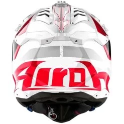 Airoh Aviator 3 ECE 22.06 Crosshelm Carbon HPC Mit Doppel-D Ring Und Helmschirm -Motorradbekleidungsgeschäft airoh aviator 3 saber red 2