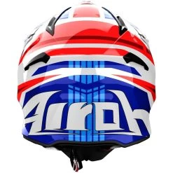 Airoh Aviator Ace 2 ECE 22.06 Crosshelm Carbon Mit Doppel-D Verschluss -Motorradbekleidungsgeschäft airoh aviator ace 2 proud blue red gloss 2