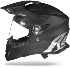 Airoh Endurohelm COMMANDER Mit Extra-Wide Visier Sonnenblende Und Helmschirm -Motorradbekleidungsgeschäft airoh commander color black matt 14