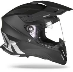 Airoh Endurohelm COMMANDER Mit Extra-Wide Visier Sonnenblende Und Helmschirm -Motorradbekleidungsgeschäft airoh commander color black matt 16