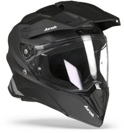 Airoh Endurohelm COMMANDER Mit Extra-Wide Visier Sonnenblende Und Helmschirm -Motorradbekleidungsgeschäft airoh commander color black matt 17