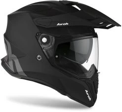 Airoh Endurohelm COMMANDER Mit Extra-Wide Visier Sonnenblende Und Helmschirm -Motorradbekleidungsgeschäft airoh commander color black matt 2