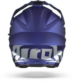 Airoh Endurohelm COMMANDER Mit Extra-Wide Visier Sonnenblende Und Helmschirm -Motorradbekleidungsgeschäft airoh commander color blue 6