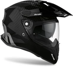 Airoh Endurohelm COMMANDER Mit Extra-Wide Visier Sonnenblende Und Helmschirm -Motorradbekleidungsgeschäft airoh commander full carbon gloss 2