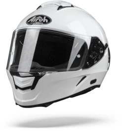 Airoh Integralhelm SPARK Mit Extra-Wide Visier Pinlock Und Sonnenblende -Motorradbekleidungsgeschäft airoh spark color white gloss 3 2