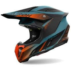 Airoh Twist 3.0 Crosshelm ECE 22.06 Mit Doppel-D Verschluss 22 Airoh Twist 3.0 Crosshelm ECE 22.06 Mit Doppel-D Verschluss -Motorradbekleidungsgeschäft airoh twist 3 0 shard orange blue 1 1