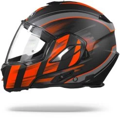 Airoh Klapphelm REV 19 Mit P/J Homologation Pinlock Und Sonnenblende -Motorradbekleidungsgeschäft airoh rev19 ikon orange matt 4