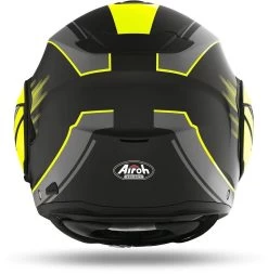 Airoh Klapphelm REV 19 Mit P/J Homologation Pinlock Und Sonnenblende -Motorradbekleidungsgeschäft airoh rev19 ikon yellow matt 3