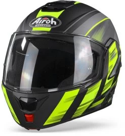 Airoh Klapphelm REV 19 Mit P/J Homologation Pinlock Und Sonnenblende -Motorradbekleidungsgeschäft airoh rev19 ikon yellow matt 4