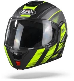 Airoh Klapphelm REV 19 Mit P/J Homologation Pinlock Und Sonnenblende -Motorradbekleidungsgeschäft airoh rev19 ikon yellow matt 5