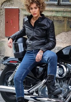 Trilobite Motorradjeans ALLSHAPE Für Damen In Drei Passformen Mit Stretch Aramid Und Knieprotektoren -Motorradbekleidungsgeschäft allshapetest243 1